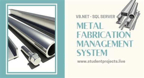 metal fabrication management system